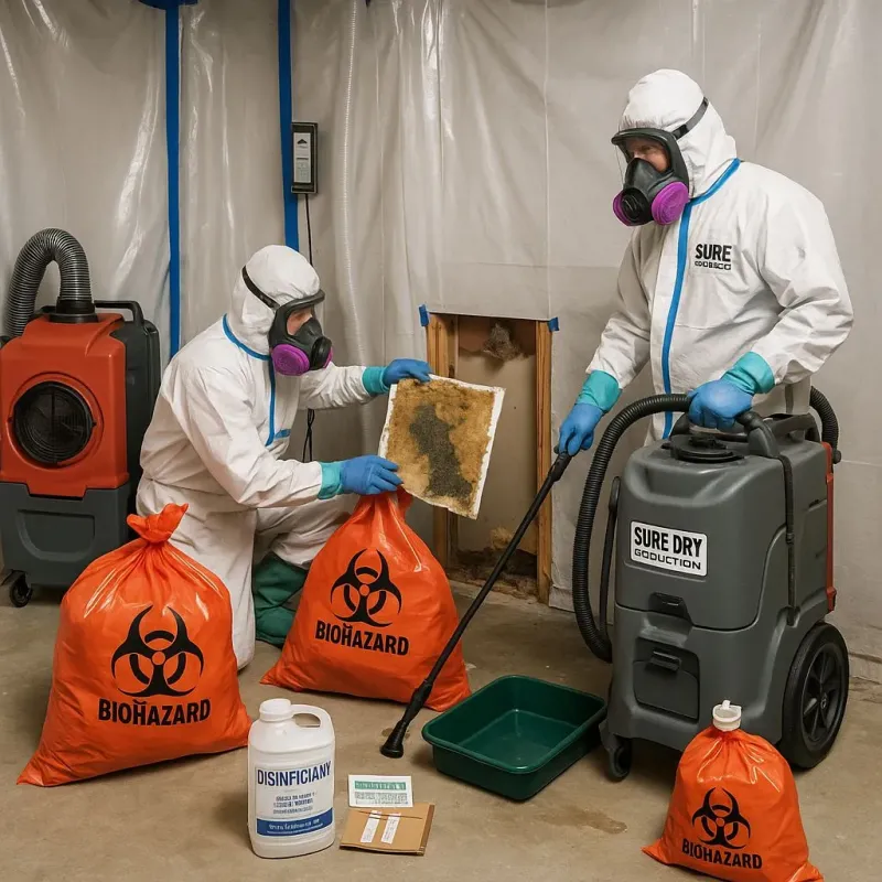 Contaminated Water Handling Protocols process in Greer, SC