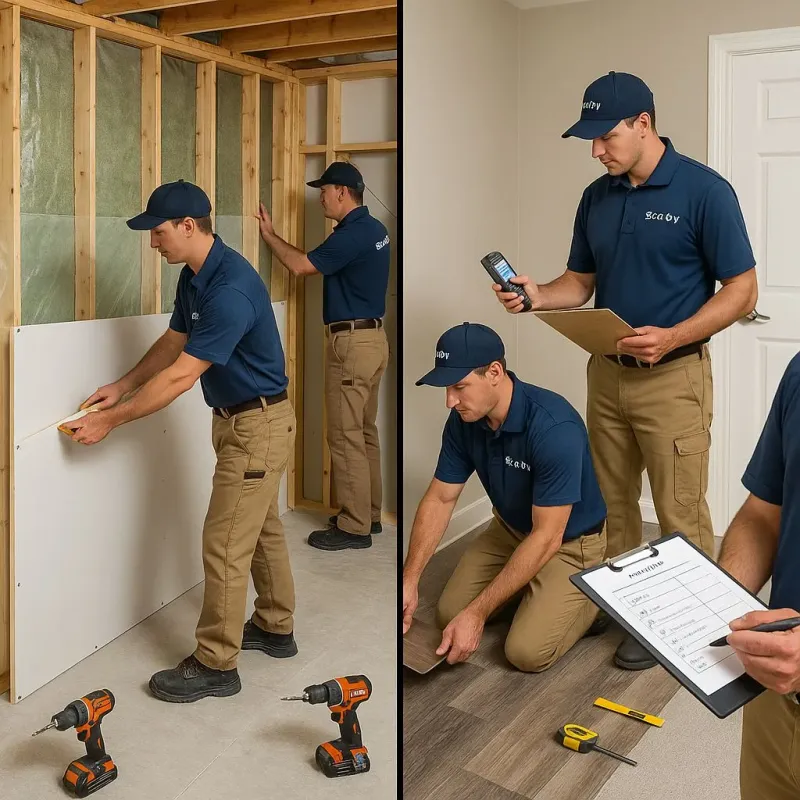 Repairs and Reconstruction process in Greer, SC